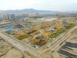 蘭州恒大山水城項(xiàng)目D、E地塊土石方工程施工